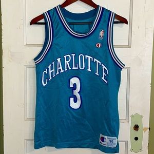 Rex Chapman Charlotte Hornets Champion Jersey - 36